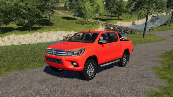 Мод «Toyota Hilux 2016 AdigeMods» для Farming Simulator 2019