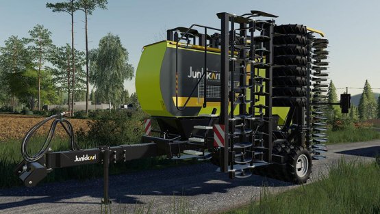Мод сеялка «Junkkari W700» для Farming Simulator 2019
