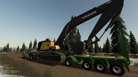 Мод «Volvo EC950E» для Farming Simulator 2019