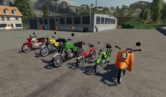Мод «Motorcycle Pack» для Farming Simulator 2019