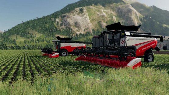 Мод «Ростсельмаш Power Stream 900» для Farming Simulator 2019