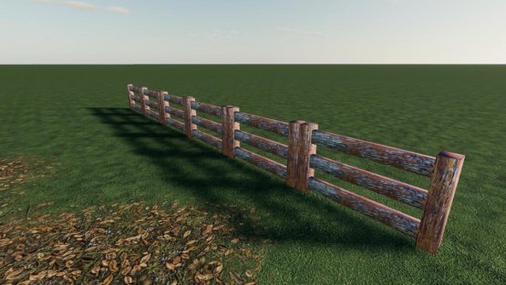 Мод «Fence» для Farming Simulator 2019