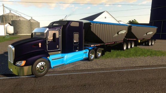 Мод «Doepker Legacy Super B-Train» для Farming Simulator 2019