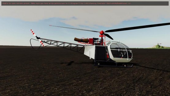 Мод «Robin helicopter» для Farming Simulator 2019