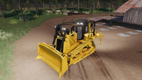 Мод «CAT D8-T with TriRipper» для Farming Simulator 2019