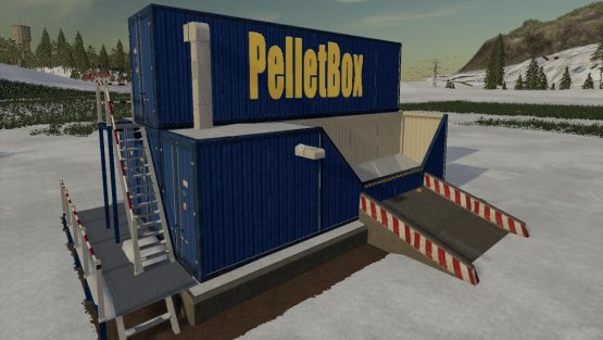 Мод «Pellet Box» для Farming Simulator 2019