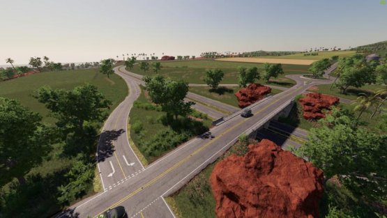 Карта «La Granja» для Farming Simulator 2019