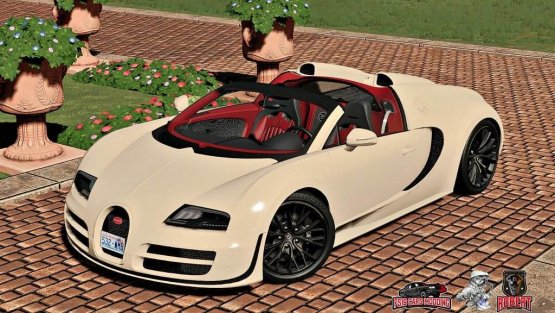 Мод «Bugatti Veyron Grand Sport Vitesse» для Farming Simulator 2019