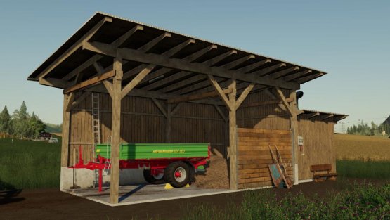 Мод «Biomass Heating Plant» для Farming Simulator 2019