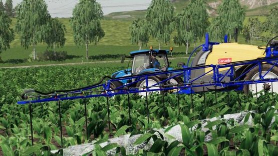 Мод «Under-leaf spraying - Dropleg» для Farming Simulator 2019