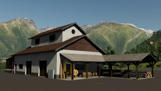Мод «Sawmill» для Farming Simulator 2019
