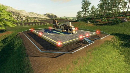 Мод «Helipad» для Farming Simulator 2019