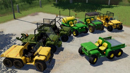Мод «John Deere Gator 6x4» для Farming Simulator 2019