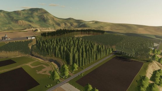 Карта «The Pacific Northwest Logging Edition» для Farming Simulator 2019