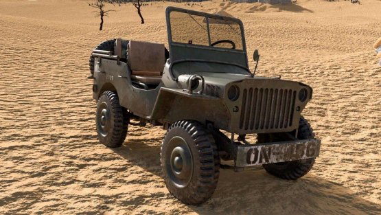 Мод «Old Willys Jeep» для Farming Simulator 2019