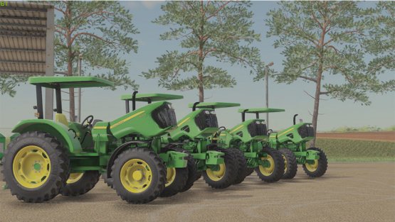 Мод «John Deere 5075e» для Farming Simulator 2019