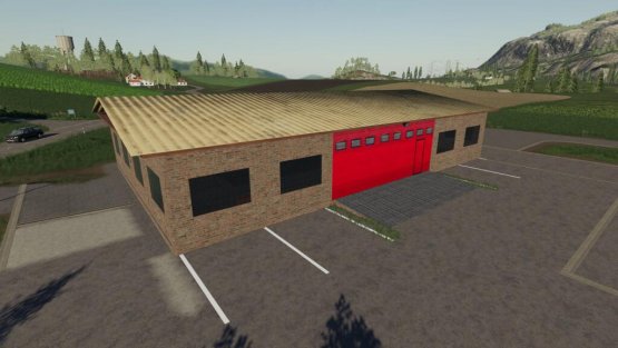 Мод «Double Door Garage» для Farming Simulator 2019