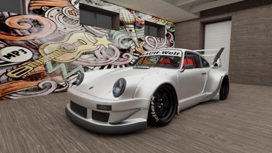 Мод «Porsche 911 RAUH-WELT» для Farming Simulator 2019