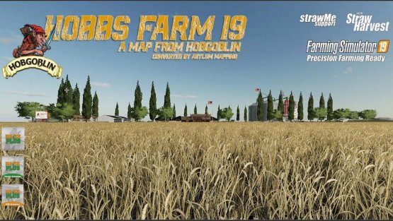 Карта «Hobbs Farm» для Farming Simulator 2019