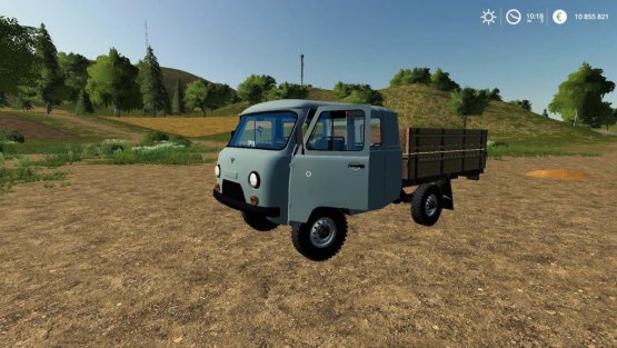 Мод «УАЗ 390945» для Farming Simulator 2019
