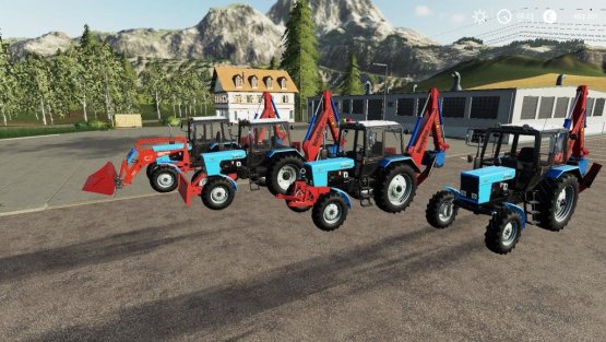 Мод «МТЗ-82.1 ЭО-2626» для Farming Simulator 2019