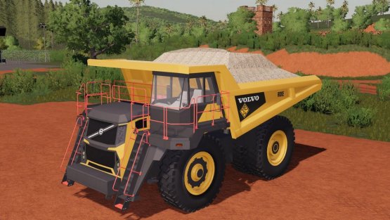 Мод «Volvo R-100E Mining Truck» для Farming Simulator 2019