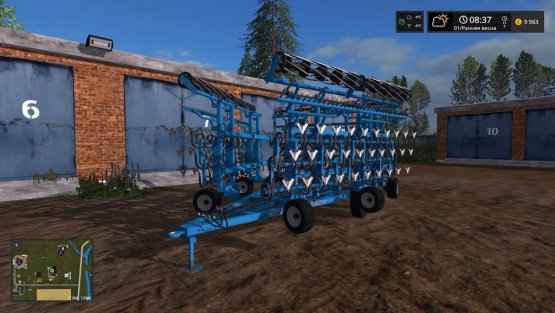 Мод «КБМ 10.8ПС» для Farming Simulator 2017