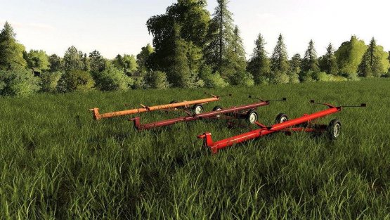 Мод «Bizon z056 cutter trailer» для Farming Simulator 2019