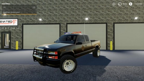 Мод «Chevy 1500 Police» для Farming Simulator 2019