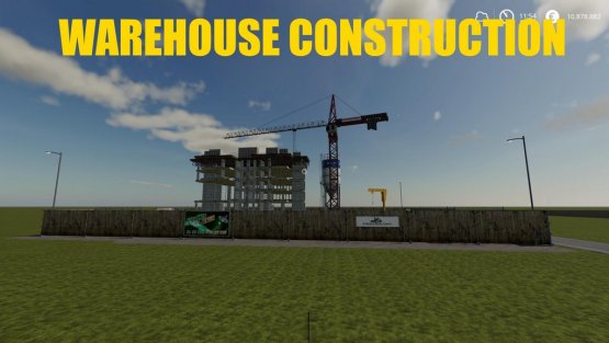 Мод «WareHouse Construction» для Farming Simulator 2019