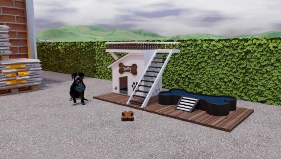 Мод «Fancy Dog House» для Farming Simulator 2019