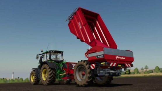 Мод «Sopema Fertilizer Trailer» для Farming Simulator 2019