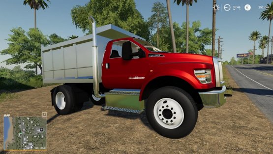 Мод «F750 Dump Truck» для Farming Simulator 2019