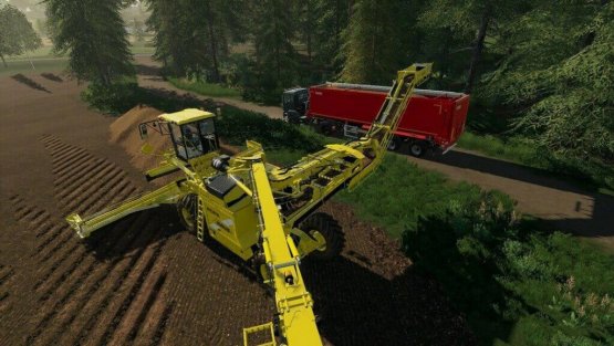 Мод «Ropa Maus 5 Duo» для Farming Simulator 2019