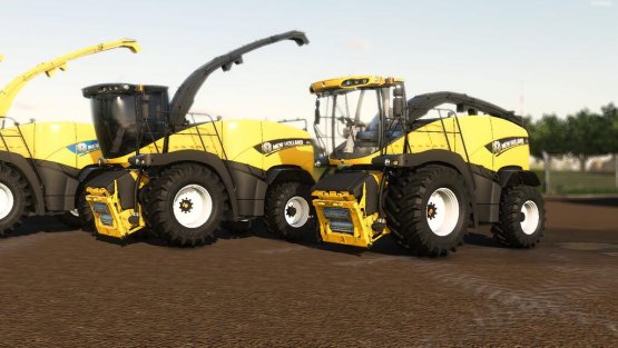 Мод «New Holland FR850» для Farming Simulator 2019