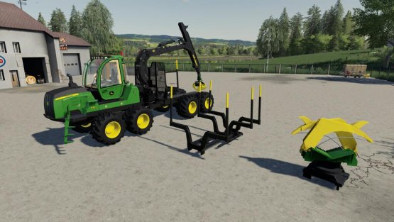 Мод «John Deere 1110/1210/1510 G» для Farming Simulator 2019