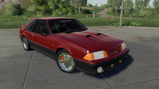 Мод «Ford Mustang 1987» для Farming Simulator 2019