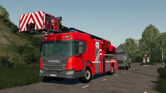 Мод «NOS Scania XS30 DLK» для Farming Simulator 2019