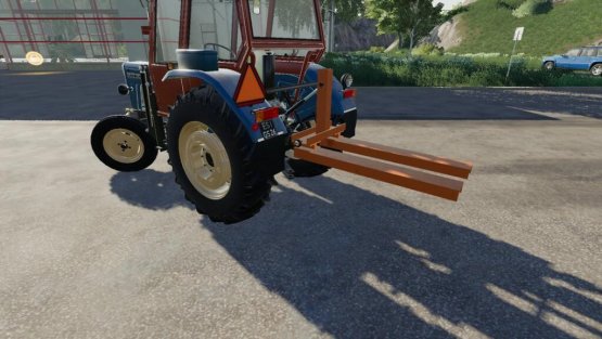 Мод «Lizard Rear Pallet Fork» для Farming Simulator 2019