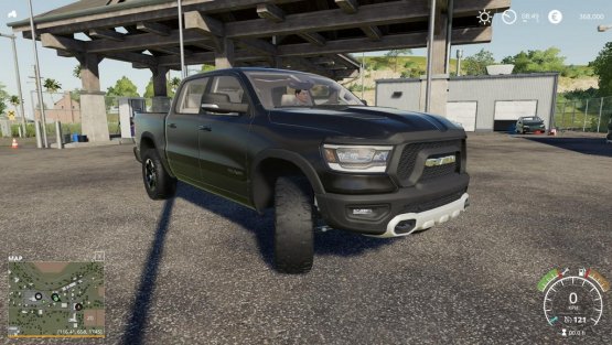 Мод «Dodge hellcat truck» для Farming Simulator 2019