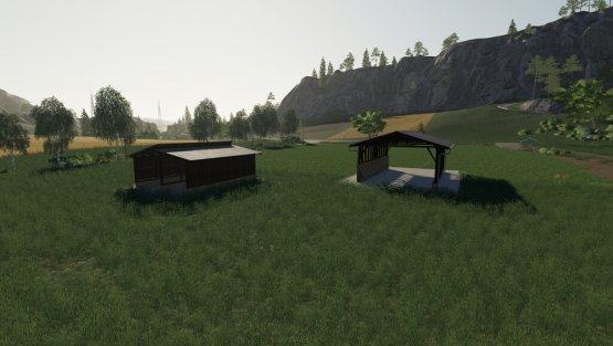 Мод «Wooden sheds» для Farming Simulator 2019