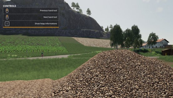 Мод Скрипт «Heap Info» для Farming Simulator 2019