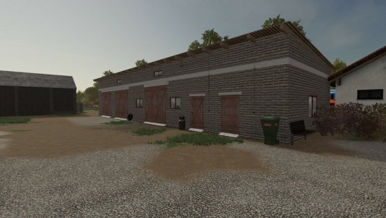 Мод «Cowshed With A Garage» для Farming Simulator 2019