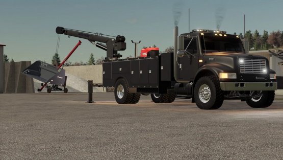 Мод «1997 International 4900 service truck» для Farming Simulator 2019