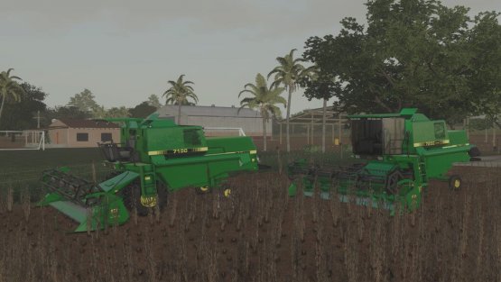 Мод «John Deere 7000 Series» для Farming Simulator 2019