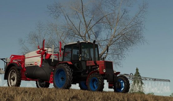 Мод «Belarus 82.1 (1025) Red» для Farming Simulator 2019