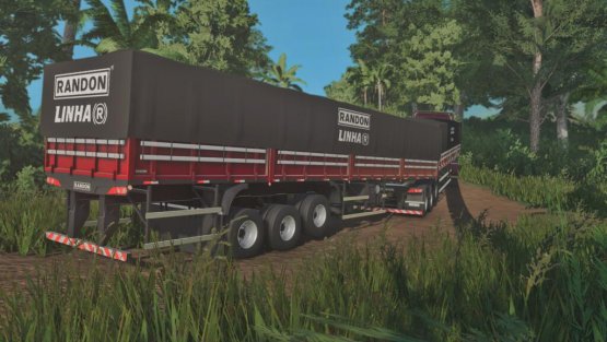 Мод «Randon Bitrem Long Bulk Carrier Line R» для Farming Simulator 2019
