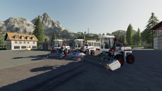 Мод «Дон 680М Красно-серый» для Farming Simulator 2019