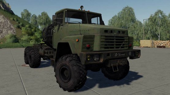 Мод «КрАЗ 260т» для Farming Simulator 2019