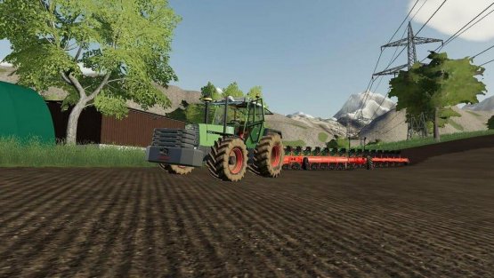 Мод «Fendt 600 Lsa Bergerhof Design» для Farming Simulator 2019
